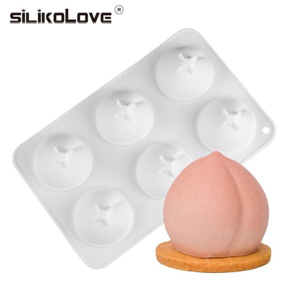baking moulds silikolove 6 hole 3d peach cake mold silicone molds for decorating dessert fruit mousse mould diy bakeware tools
baking moulds silikolove 6 hole 3d peach cake mold silicone molds for decorating dessert fruit mousse mould diy bakeware tools