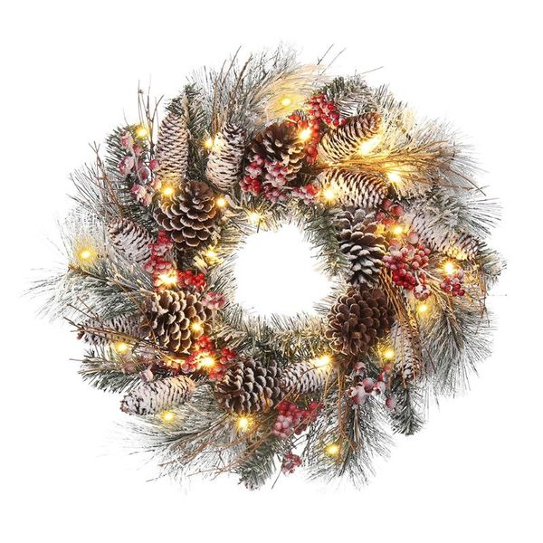 decorative flowers & wreaths christmas artificial wreath ornaments diy door threshold flower home living room wedding garland gift xmas deco 
decorative flowers & wreaths christmas artificial wreath ornaments diy door threshold flower home living room wedding garland gift xmas deco