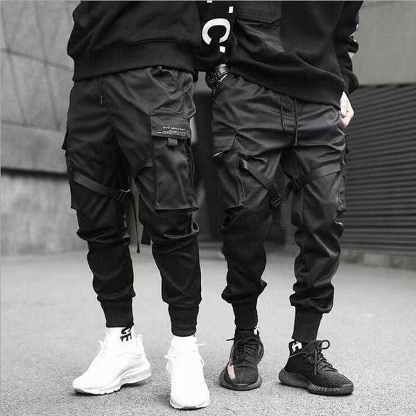 men's pants ribbons harem joggers men cargo streetwear hip hop casual pockets cotton track male harajuku fashion trousers 9px1 554t, Black
men's pants ribbons harem joggers men cargo streetwear hip hop casual pockets cotton track male harajuku fashion trousers 9px1 554t, Black
