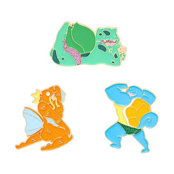 pins, brooches funny strong animal enamel pin custom fitness elf bag lapel green blue orange badge jewelry gift for kids, Gray
pins, brooches funny strong animal enamel pin custom fitness elf bag lapel green blue orange badge jewelry gift for kids, Gray