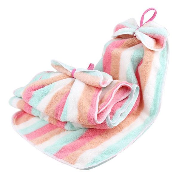 towel hand children rainbow color strip super soft coral velvet can be hanging kitchen creative rag
towel hand children rainbow color strip super soft coral velvet can be hanging kitchen creative rag