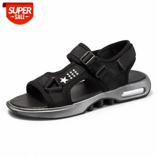 men summer sandals fashion men's sandals outdoor trend men beach slippers shoes flats shoes #oj1c, Black
men summer sandals fashion men's sandals outdoor trend men beach slippers shoes flats shoes #oj1c, Black