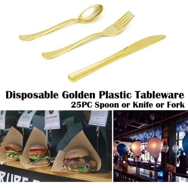spoons disposable gold color plastic tableware cutlery spoon fork knives set 25pc party kitchen dinnerware
spoons disposable gold color plastic tableware cutlery spoon fork knives set 25pc party kitchen dinnerware