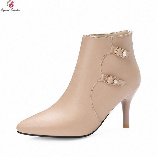 original intention fashion ankle boots woman black beige brown pointed toe stiletto high heels office lady shoes boots sh h2pd#
original intention fashion ankle boots woman black beige brown pointed toe stiletto high heels office lady shoes boots sh h2pd#