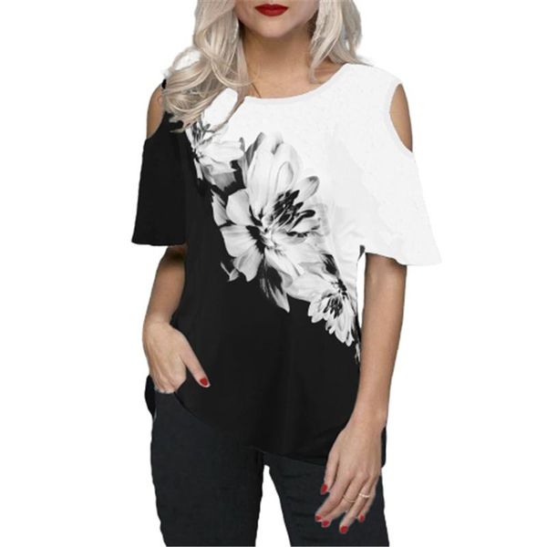 women's t-shirt summer casual 3d floral printed t shirt oversized women short sleeve o-neck off shoulder loose tees large size 5xl ladi, White
women's t-shirt summer casual 3d floral printed t shirt oversized women short sleeve o-neck off shoulder loose tees large size 5xl ladi, White