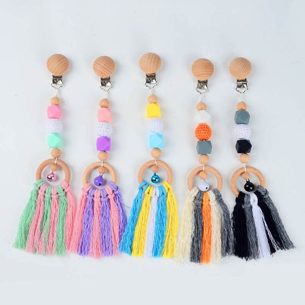 baby pacifier holders clips weaning natural wooden chew accessory tassel pendant accessories silicone teething beads infant feeding kids toy
baby pacifier holders clips weaning natural wooden chew accessory tassel pendant accessories silicone teething beads infant feeding kids toy