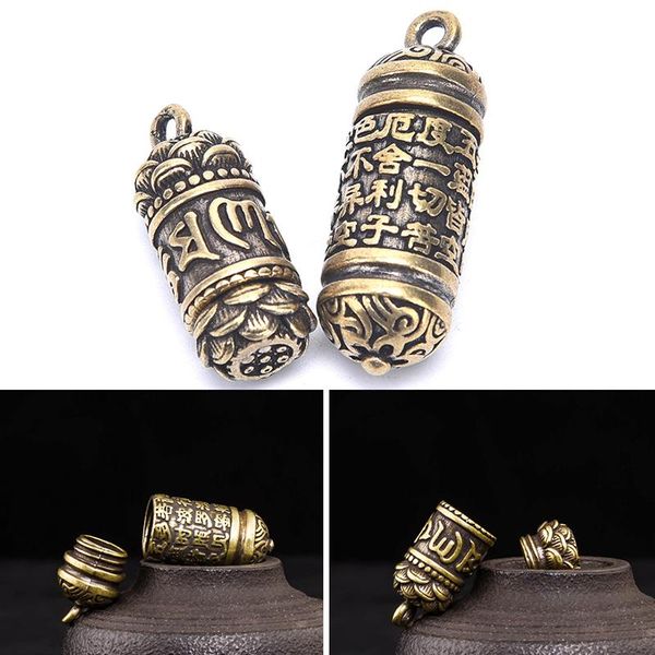keychains brass buddha guanyin sutra cylinder pendant keychain hanging necklace jewelry box case container bottle, Silver
keychains brass buddha guanyin sutra cylinder pendant keychain hanging necklace jewelry box case container bottle, Silver