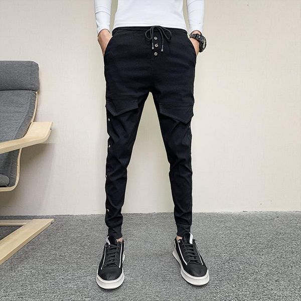spring korean slim fit women pant harem clothes simple fashion button decor casual joggers trousers black red gray white
spring korean slim fit women pant harem clothes simple fashion button decor casual joggers trousers black red gray white