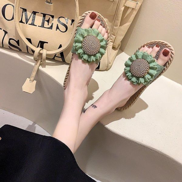 slippers green sunflower weave slipper female outdoor fashion flip flops women's sandals summer slides for women zapatillas de casa, Black
slippers green sunflower weave slipper female outdoor fashion flip flops women's sandals summer slides for women zapatillas de casa, Black