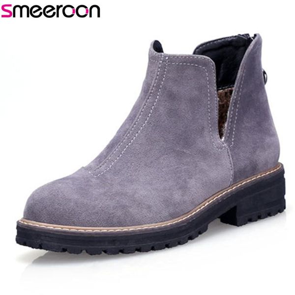 boots smeeroon 2021 platform shoes ankle med heels autumn winter for women round toe slip on, Black
boots smeeroon 2021 platform shoes ankle med heels autumn winter for women round toe slip on, Black