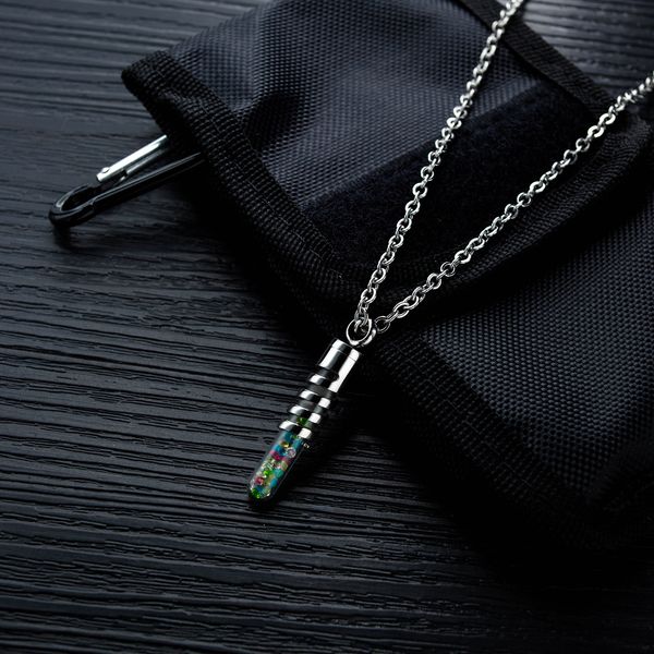 jewelry, fashion glass, perfume bottle, lovers necklace, personality titanium steel, male and female storage bottle, pendant ornaments, Silver
jewelry, fashion glass, perfume bottle, lovers necklace, personality titanium steel, male and female storage bottle, pendant ornaments, Silver