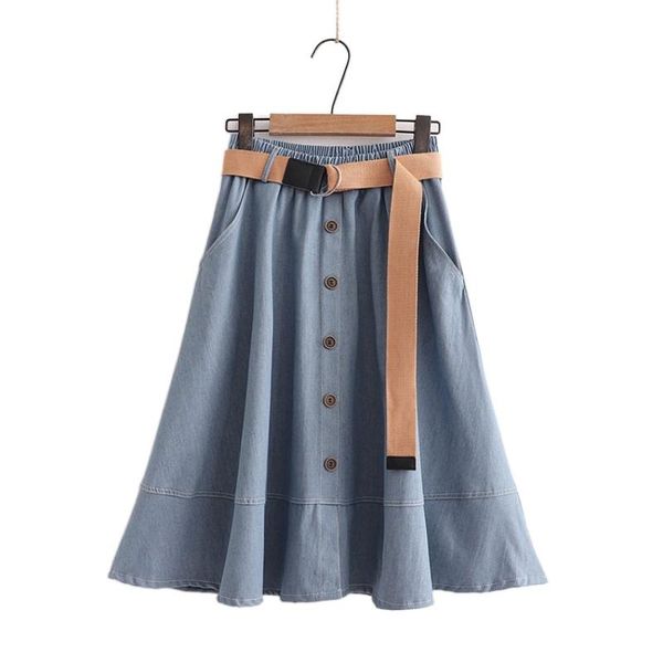 spring autumn blue denim skirts women simple urban casual girl ruffle elasticity waist jeans skirt 2012531, Black
spring autumn blue denim skirts women simple urban casual girl ruffle elasticity waist jeans skirt 2012531, Black