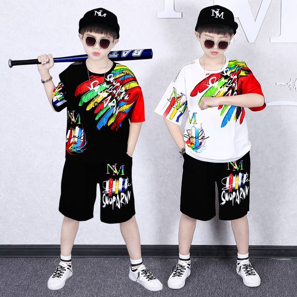 2021 Kids Boys Clothes Summer Outfits Cotton Teenage Boys Clothing Casual Suit Children Short Sleeve Shirt Shorts Set MD21A021, Black
2021 Kids Boys Clothes Summer Outfits Cotton Teenage Boys Clothing Casual Suit Children Short Sleeve Shirt Shorts Set MD21A021, Black