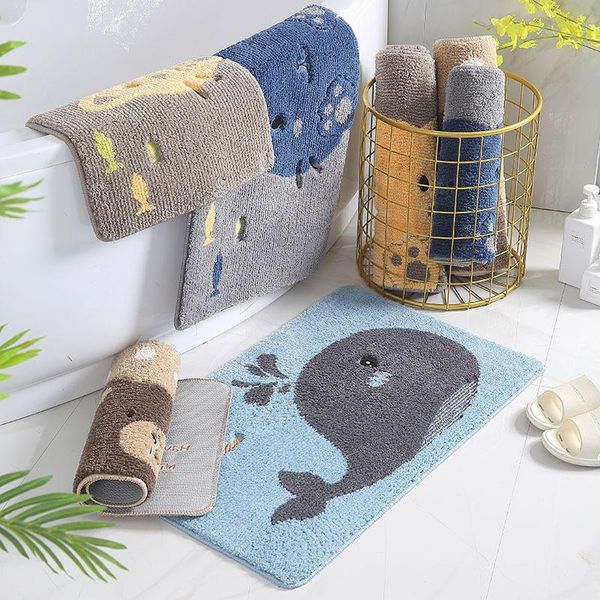 bath mats bathroom door mat cartoon carpet entry anti-slip washable toilet water absorption soft home decorate
bath mats bathroom door mat cartoon carpet entry anti-slip washable toilet water absorption soft home decorate