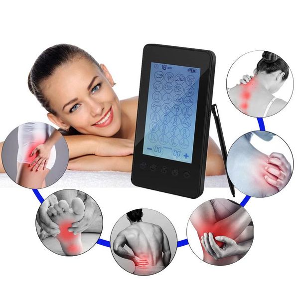 electric massagers tens ems massager muscle stimulation pulse rechareable personal channel 28 mode lcd display with 10 pads
electric massagers tens ems massager muscle stimulation pulse rechareable personal channel 28 mode lcd display with 10 pads