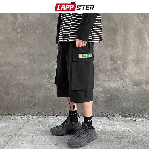 lappster men ins korean fashions cargo shorts summer black pocket multifunction cropped trousers streetwear sweatshorts 5xl 210714, White;black
lappster men ins korean fashions cargo shorts summer black pocket multifunction cropped trousers streetwear sweatshorts 5xl 210714, White;black