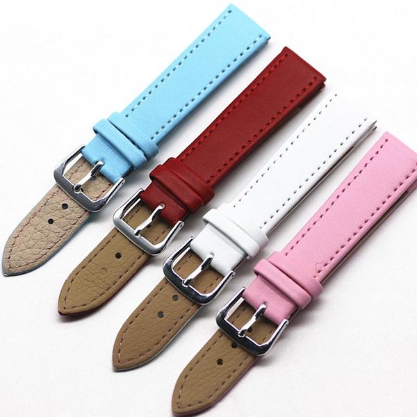 watch bands accessories color smooth leather strap ultra-thin crimping colorful men's and women's thin calf parts, Black;brown
watch bands accessories color smooth leather strap ultra-thin crimping colorful men's and women's thin calf parts, Black;brown