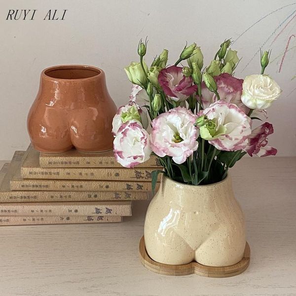 human body vase-ceramics arts bustatue flowers vases-craft planter with wood tray-home decoration-arrangement
human body vase-ceramics arts bustatue flowers vases-craft planter with wood tray-home decoration-arrangement