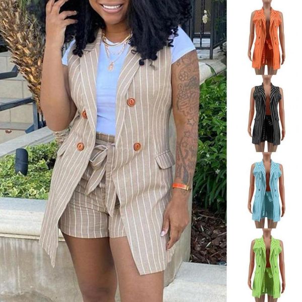 women's tracksuits 2pcs/set fashion women vest jacket breathable stripe pattern 6 sizes striped suit and shorts sets, Gray
women's tracksuits 2pcs/set fashion women vest jacket breathable stripe pattern 6 sizes striped suit and shorts sets, Gray