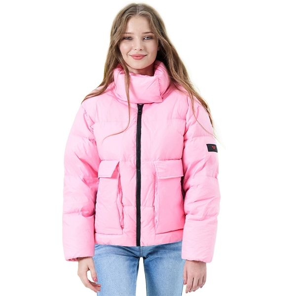 women's thickened down jacket short winter new bread, Black 
women's thickened down jacket short winter new bread, Black