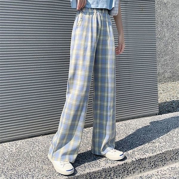 plaid pant's pants checkered shopping loose straight wide-leg wild casual 220226, Black;white
plaid pant's pants checkered shopping loose straight wide-leg wild casual 220226, Black;white