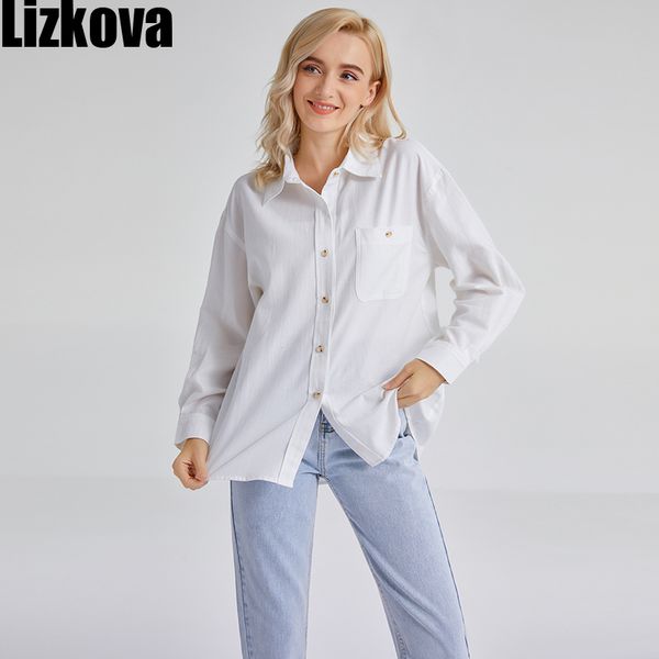 lizkova spring 100% cotton japanese blouse women white long sleeve shirt female 2021 pocket femme chemise 210302
lizkova spring 100% cotton japanese blouse women white long sleeve shirt female 2021 pocket femme chemise 210302