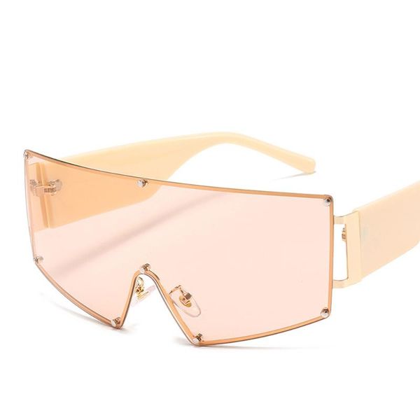 sunglasses one-piece metal for women leopard gradient lens female outdoor driving eyewear fashion luxury designer, White;black
sunglasses one-piece metal for women leopard gradient lens female outdoor driving eyewear fashion luxury designer, White;black