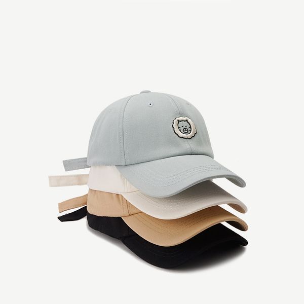 cap female new cute cartoon embroidery student baseball male usa casual versatile cap sun hat fashion, Black;white
cap female new cute cartoon embroidery student baseball male usa casual versatile cap sun hat fashion, Black;white