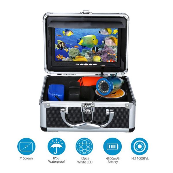 cameras 15m fish finder camera 7 inch 1000tvl waterproof underwater fishing with 12 pcs led lights for sea
cameras 15m fish finder camera 7 inch 1000tvl waterproof underwater fishing with 12 pcs led lights for sea