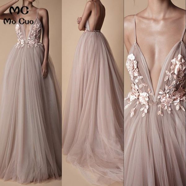 party dresses long evening dress 2021 deep v neck backless court train flowers blush a line special occasion prom gowns custom made, White;black
party dresses long evening dress 2021 deep v neck backless court train flowers blush a line special occasion prom gowns custom made, White;black