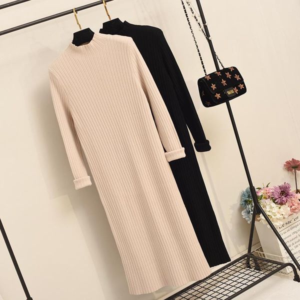 casual dresses spring winter dress for women korean sweater 2021 knit ladies vintage maxi elegant vestidos my2280, Black;gray
casual dresses spring winter dress for women korean sweater 2021 knit ladies vintage maxi elegant vestidos my2280, Black;gray