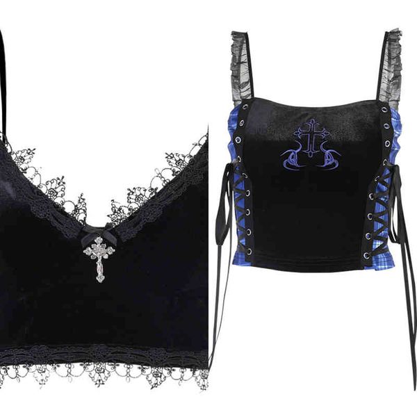 nxy women's tanks & camis insdoit mall gothic corset cami vintage lace harajuku print streetwear summer black crop sleeveless bandage, White
nxy women's tanks & camis insdoit mall gothic corset cami vintage lace harajuku print streetwear summer black crop sleeveless bandage, White
