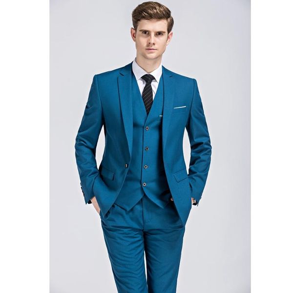 jacket+pants+vest) costume homme pour mariage skinny solid blue mens formal wear classic gentlemen, White;black
jacket+pants+vest) costume homme pour mariage skinny solid blue mens formal wear classic gentlemen, White;black
