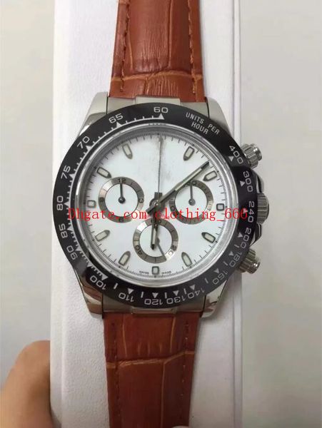 original box luxury watches 7750 chronograph automatic 40mm 116515 116518 ceramic bezel valjoux crystal black brown leather strap bp maker, Slivery;brown
original box luxury watches 7750 chronograph automatic 40mm 116515 116518 ceramic bezel valjoux crystal black brown leather strap bp maker, Slivery;brown
