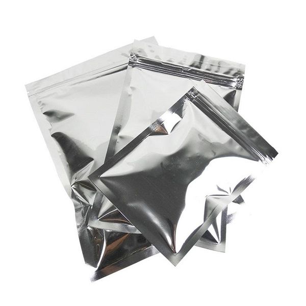 storage bags 1000pcs silver aluminum foil heat sealable package bag recyclable zipper packaging grains nuts retail
storage bags 1000pcs silver aluminum foil heat sealable package bag recyclable zipper packaging grains nuts retail