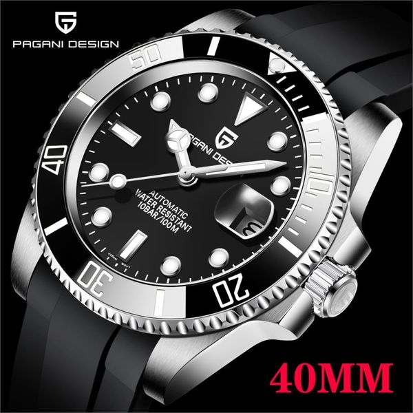 pagani design 2021 new brand men automatic mechanical watches nh35 stainless steel waterproof clock, Slivery;brown
pagani design 2021 new brand men automatic mechanical watches nh35 stainless steel waterproof clock, Slivery;brown