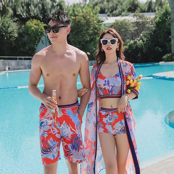 summer new swimwear sea coconut tree flowers couple swimsuit beach pants push up bikini three-piece set couple printing bikini
summer new swimwear sea coconut tree flowers couple swimsuit beach pants push up bikini three-piece set couple printing bikini
