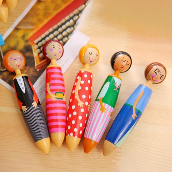ballpoint pens creative pen retractable press cartoon figure stationery school supplies for office students 12.5cm long, Blue;orange
ballpoint pens creative pen retractable press cartoon figure stationery school supplies for office students 12.5cm long, Blue;orange