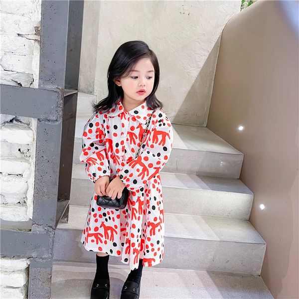 girl's dresses 2021 autumn arrival girls long sleeve dot dress kids cotton, Red;yellow
girl's dresses 2021 autumn arrival girls long sleeve dot dress kids cotton, Red;yellow