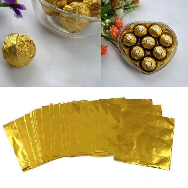 window stickers 100pcs 8*8cm gold aluminium foil candy chocolate cookie wrapping tin paper party diy metal embossing gift packaging craft
window stickers 100pcs 8*8cm gold aluminium foil candy chocolate cookie wrapping tin paper party diy metal embossing gift packaging craft