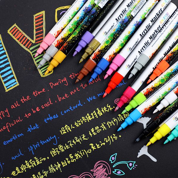 18 colors/set 0.7mm acrylic paint marker pen for ceramic rock glass porcelain mug wood fabric canvas painting
18 colors/set 0.7mm acrylic paint marker pen for ceramic rock glass porcelain mug wood fabric canvas painting