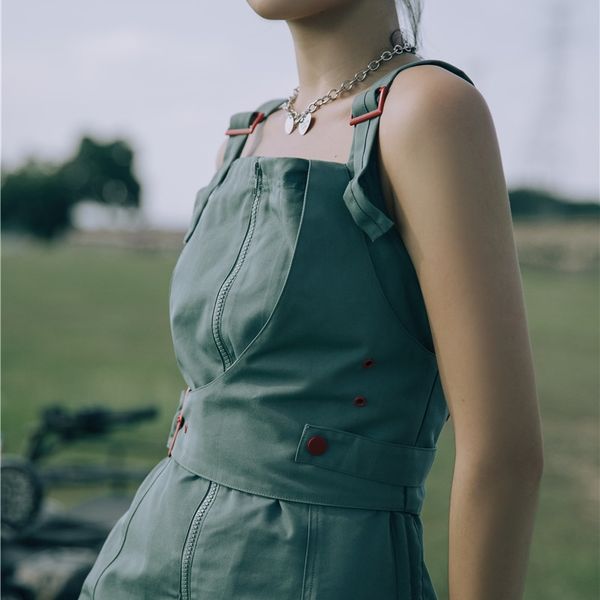 casual dresses green summer slip zipper up tunic bodycon drawstring mini spaghetti strap korean fashion clothing 3irl, Black;gray
casual dresses green summer slip zipper up tunic bodycon drawstring mini spaghetti strap korean fashion clothing 3irl, Black;gray