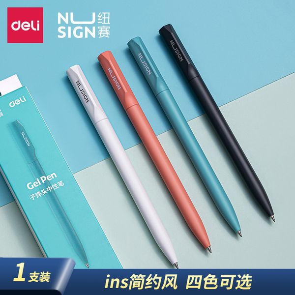 niusai deli rotary neutral pen black 0.5 signature metal heavy handle busins office gift
niusai deli rotary neutral pen black 0.5 signature metal heavy handle busins office gift