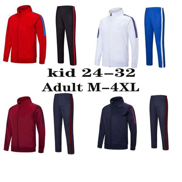 gym clothing autumn winter football tracksuits men & kids long sleeve soccer jerseys children outdoor running training suit sportswear jacke, White;black
gym clothing autumn winter football tracksuits men & kids long sleeve soccer jerseys children outdoor running training suit sportswear jacke, White;black