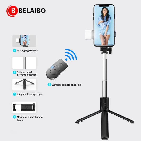 selfie monopods est mobile phone tripod for with led stick bluetooth tripode stabilizer
selfie monopods est mobile phone tripod for with led stick bluetooth tripode stabilizer