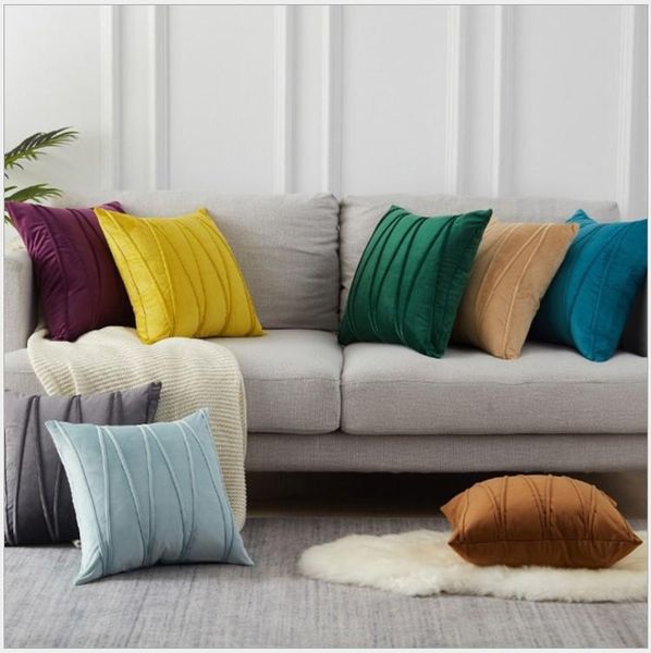 cushion/decorative pillow soft velvet embroidery home decor cover stripe decoration cushion velour pillowcase living room sofa pillowsham
cushion/decorative pillow soft velvet embroidery home decor cover stripe decoration cushion velour pillowcase living room sofa pillowsham