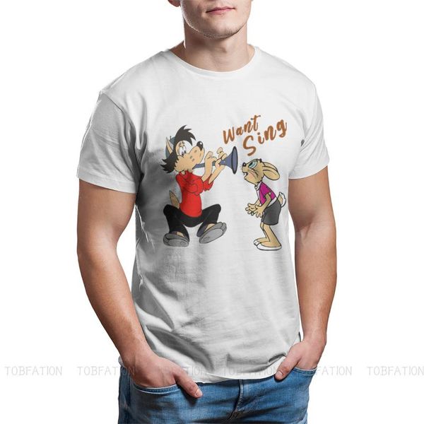 men's t-shirts dog and sing tshirt nu pogodi well just you wait wolf hare cartoon design gift clothes t shirt stuff, White;black
men's t-shirts dog and sing tshirt nu pogodi well just you wait wolf hare cartoon design gift clothes t shirt stuff, White;black
