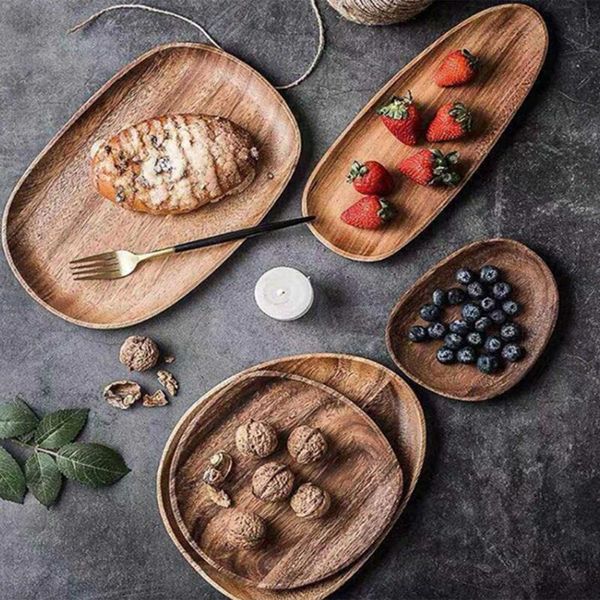 dishes & plates 5pcs wood serving tray natural wooden plate unique handmade carved dish for fruit snack handcrafted set
dishes & plates 5pcs wood serving tray natural wooden plate unique handmade carved dish for fruit snack handcrafted set