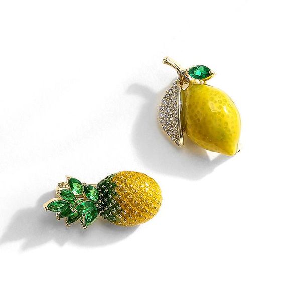 pins, brooches cute fruit pineapple lemon brooch women's jacket cardigan corsage jewelry accessories, Gray
pins, brooches cute fruit pineapple lemon brooch women's jacket cardigan corsage jewelry accessories, Gray
