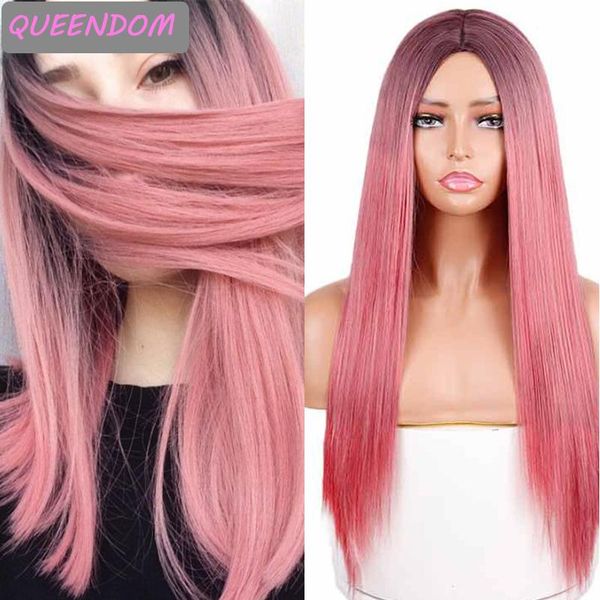 synthetic wigs long straight pink wig 26 inch omber purple hair lolita natural heat resistant cosplay middle part for women, Black
synthetic wigs long straight pink wig 26 inch omber purple hair lolita natural heat resistant cosplay middle part for women, Black